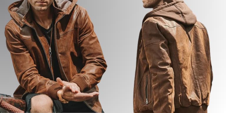 hooded-leather-bombers-for-casual-cool